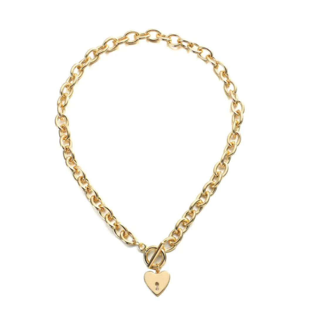 Heart Lock Necklace