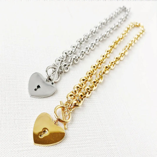 Heart Lock Necklace