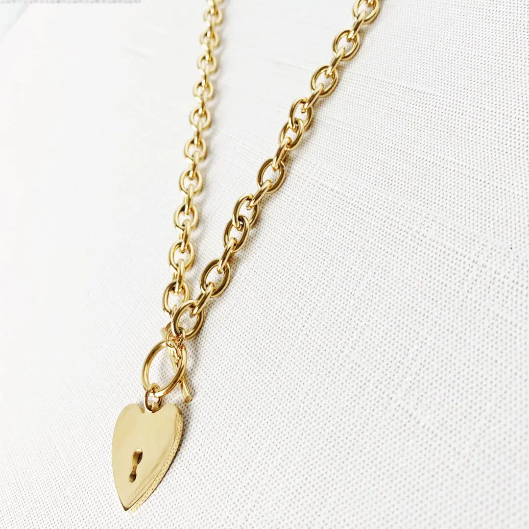 Heart Lock Necklace